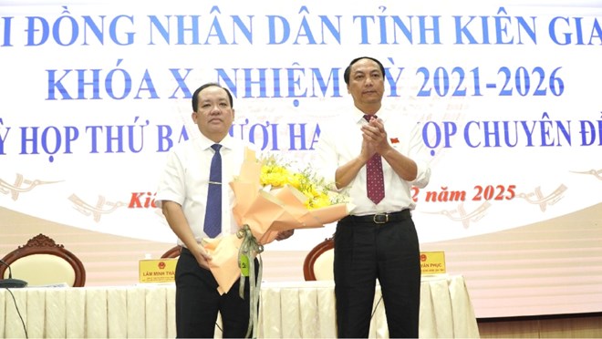 Bí thư Rạch Giá được bầu làm Phó Chủ tịch tỉnh Kiên Giang
