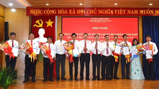 Vũng Tàu hợp nhất 2 đơn vị thành ban mới với 7 lãnh đạo