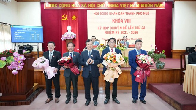 Ông Nguyễn Chí Tài được bầu giữ chức Phó Chủ tịch UBND TP Huế