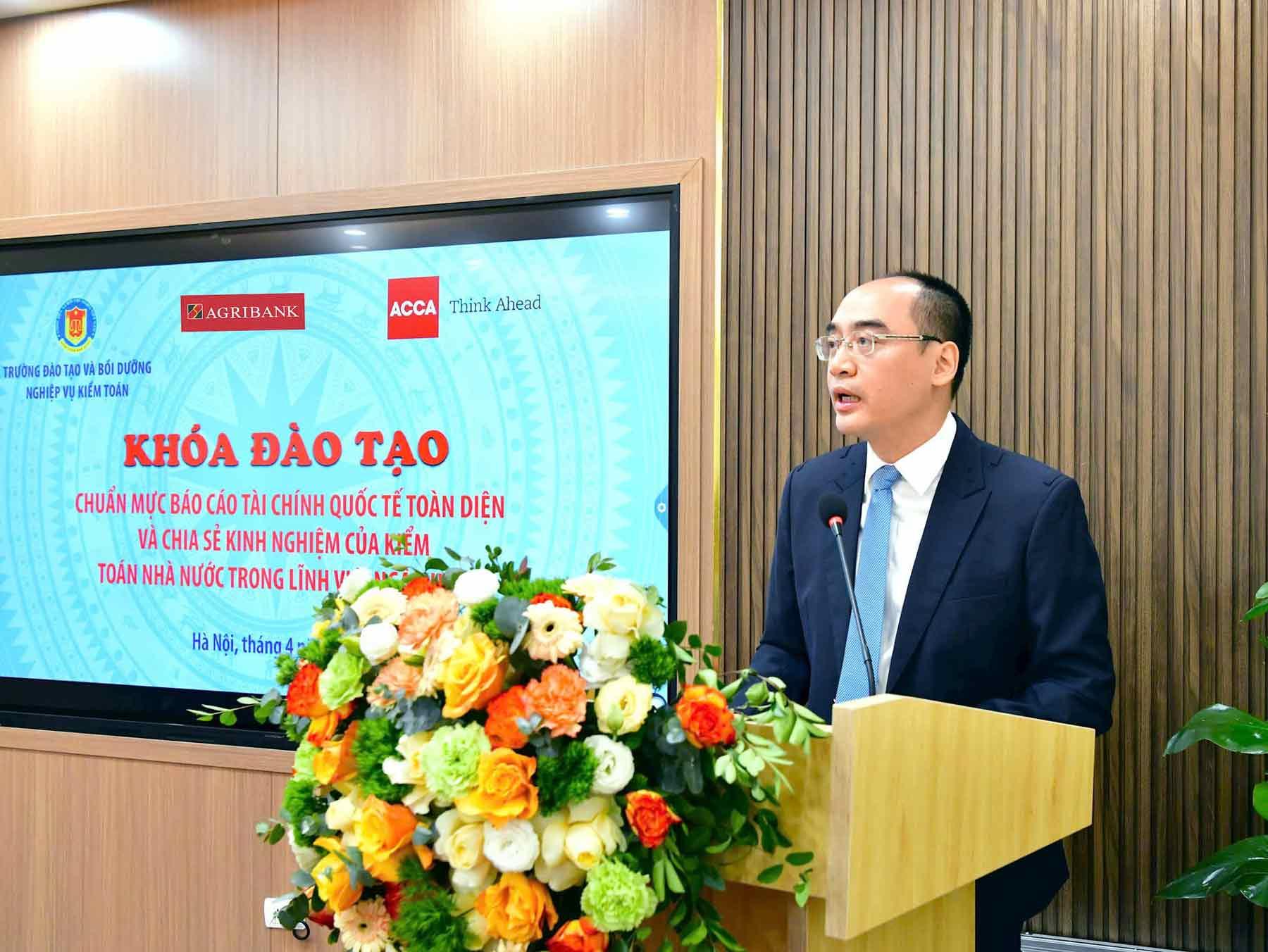 Phó Tổng Kiểm toán nhà nước Bùi Quốc Dũng.