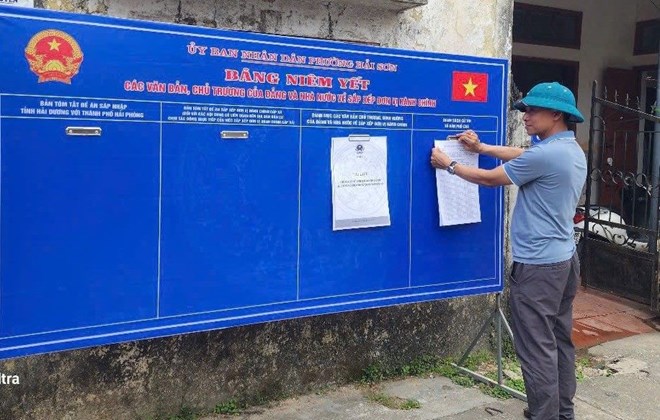 Tiêu chuẩn cán bộ cấp xã ở Hải Phòng sau sắp xếp đơn vị hành chính