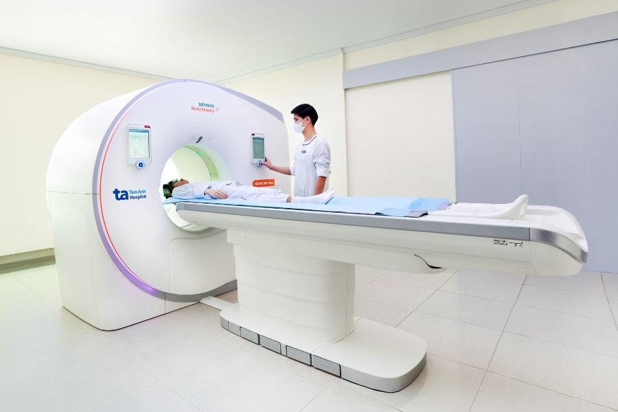 Siêu máy CT Somatom Force VB30 được đưa vào sử dụng tại BVĐK Tâm Anh, đầu tiên và duy nhất tại Việt Nam. Ảnh: BVĐK Tâm Anh