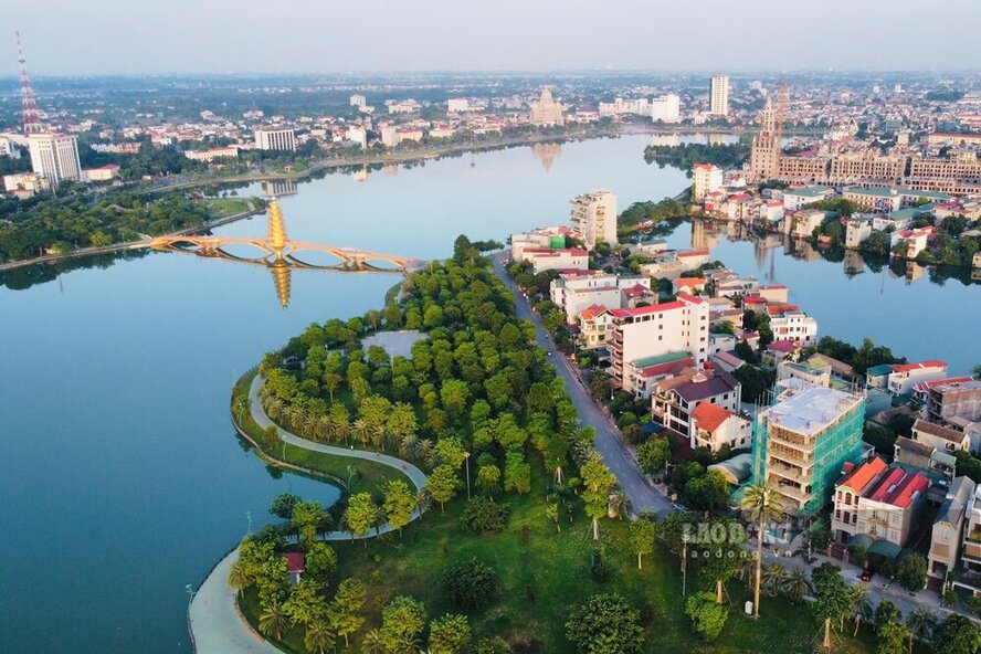 Trung tâm hành chính - chính trị của tỉnh Phú Thọ mới được đề xuất đặt tại thành phố Việt Trì, tỉnh Phú Thọ hiện nay. Ảnh: Trường Quân.