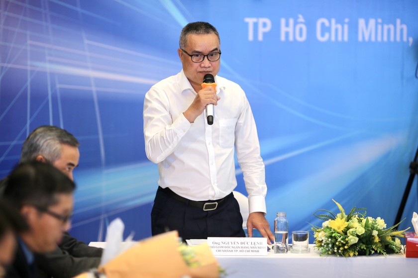 Ông Nguyễn Đức Lệnh, Phó Giám đốc Ngân hàng Nhà nước Khu vực II.