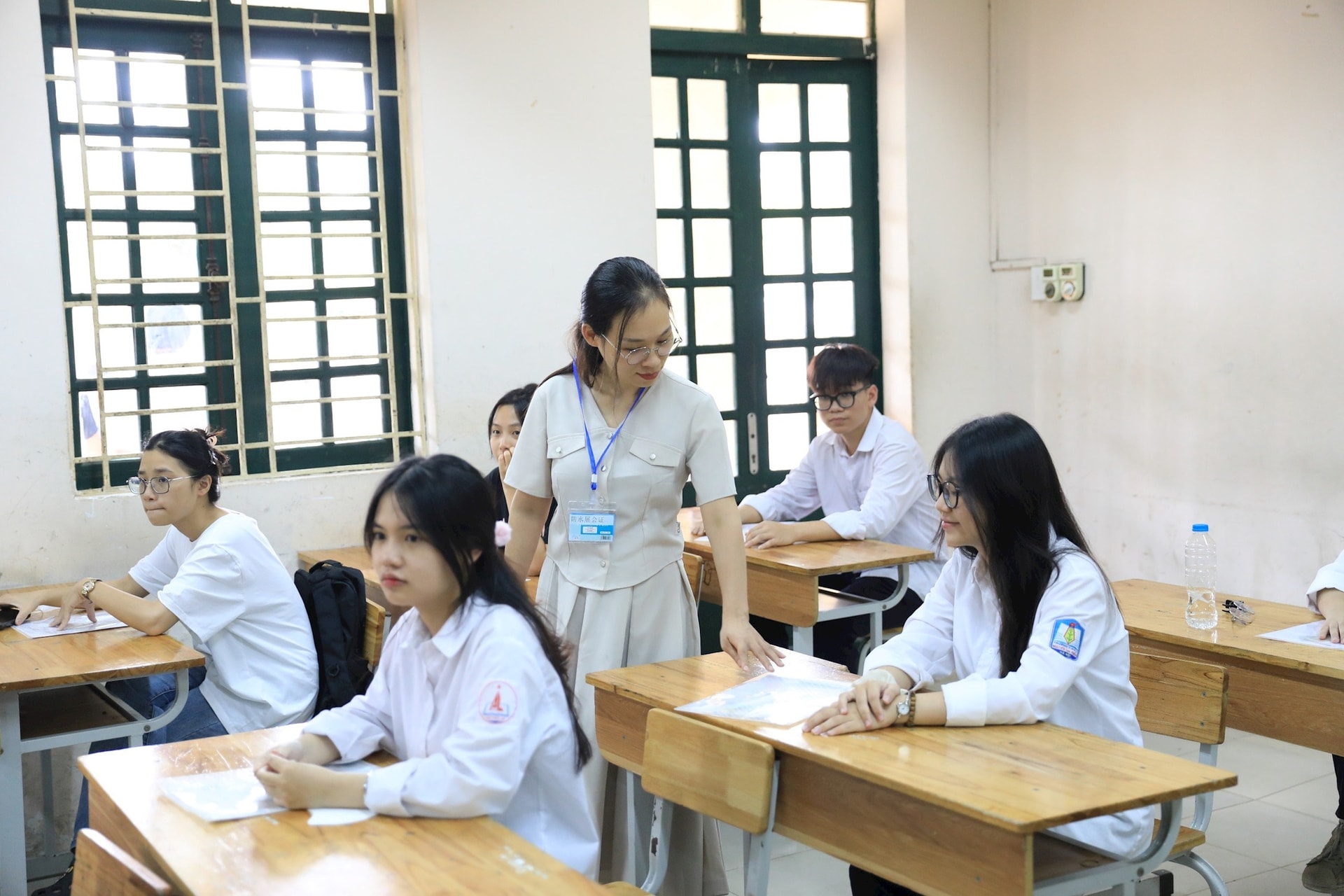 Hà Nội có 124.072 thí sinh đăng ký thi tốt nghiệp THPT năm 2025, chiếm hơn 1/10 tổng số thí sinh của cả nước. Ảnh: Quang Thái