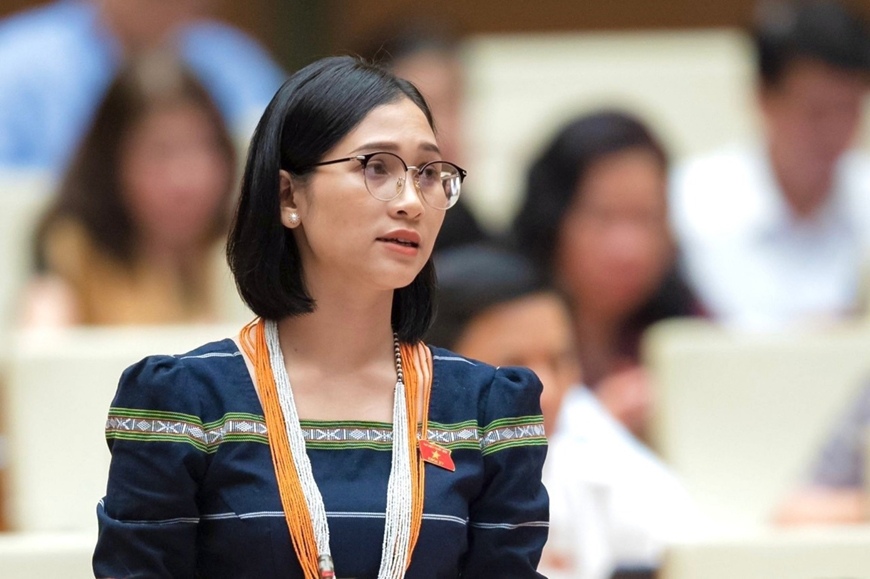Đại biểu Quốc hội Nàng Xô Vi (Đoàn Kon Tum)