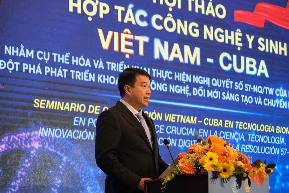 Ông Y Thanh Hà Niê Kđăm, Bí thư Tỉnh uỷ Lâm Đồng phát biểu tại Hội thảo. Ảnh: Lam Hồng