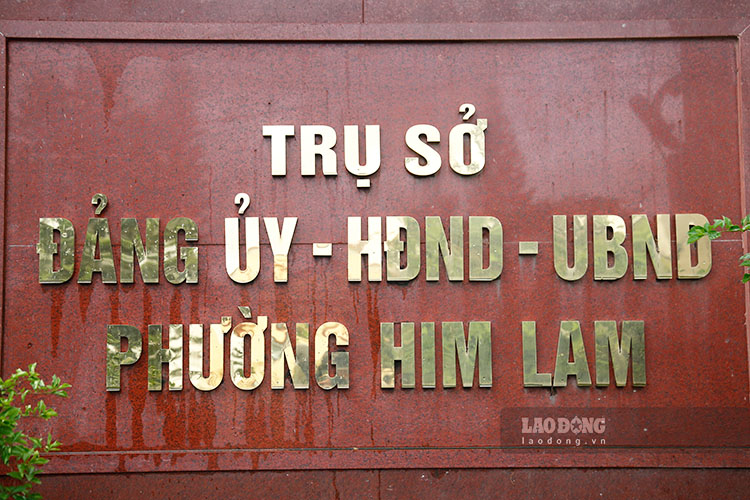 Trụ sở UBND phường Him Lam (cũ) được điều chuyển cho Ban quản lý dự án và Phát triển quỹ đất khu vực 1. Ảnh: Quang Đạt