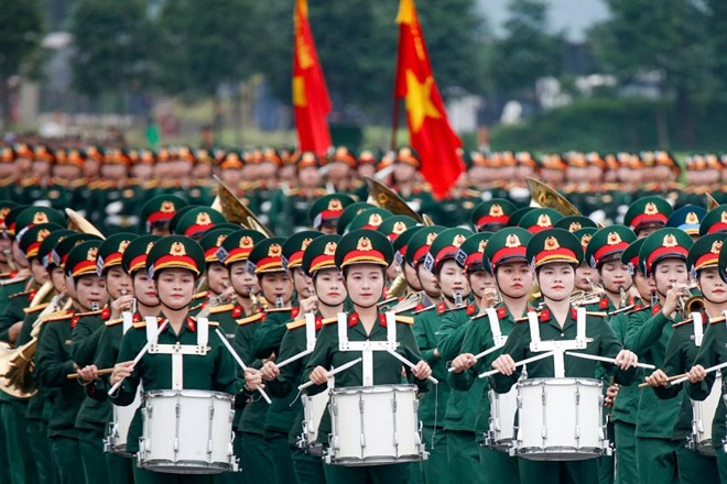 Sẽ có khối trên trời, mặt đất, tàu ngầm, tàu nổi tham gia diễu binh dịp Quốc khánh