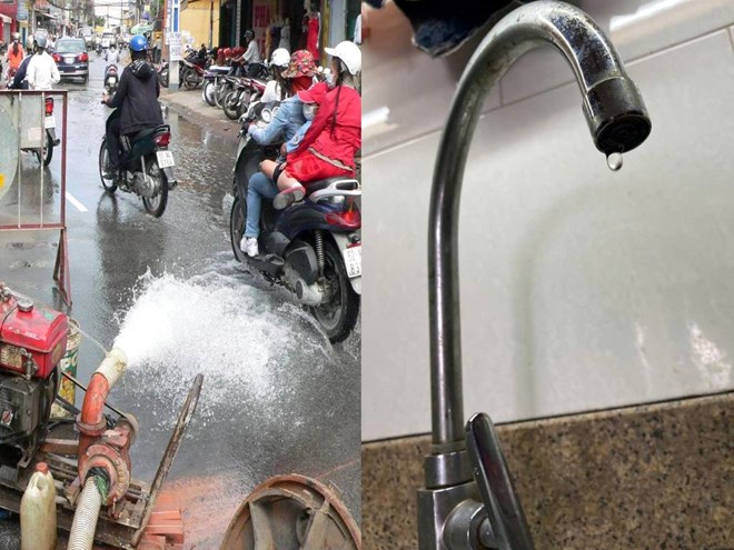 Những nơi ở TPHCM cúp nước ngày 24.7