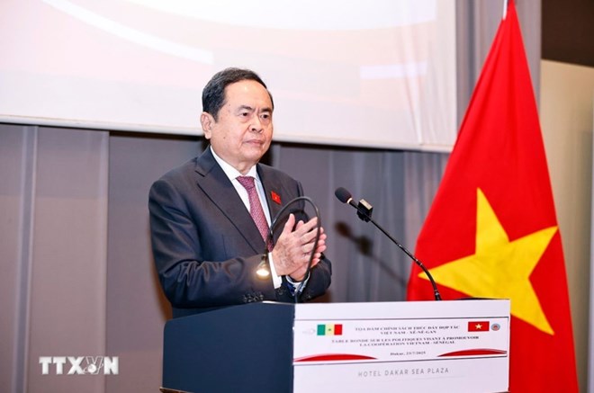 Chủ tịch Quốc hội kêu gọi các doanh nghiệp Việt Nam đến Senegal