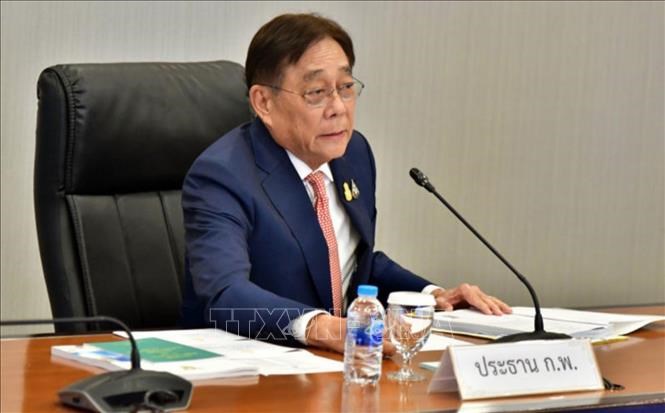 Phó Thủ tướng kiêm Bộ trưởng Tài chính Thái Lan Pichai Chunhavajira. Ảnh: Government House/TTXVN