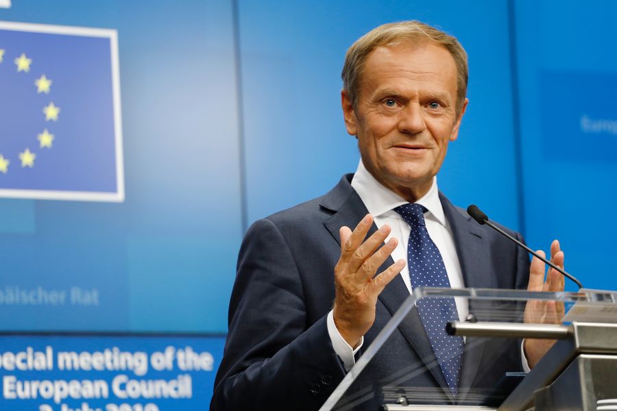 Thủ tướng Ba Lan Donald Tusk. Ảnh: Xinhua