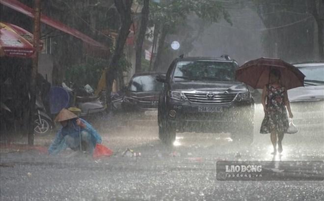 Dự báo khu vực sắp mưa to đến rất to, có nơi vượt mốc 100mm