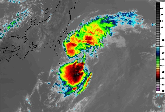 Bão Bailu đột ngột xuất hiện, di chuyển nhanh