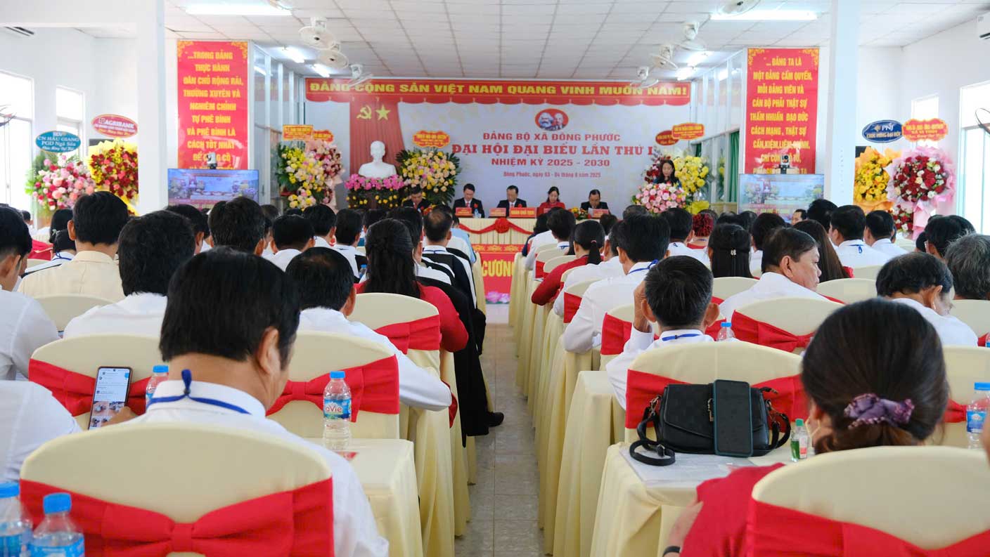 Quang cảnh đại hội. Ảnh: Mỹ Ly