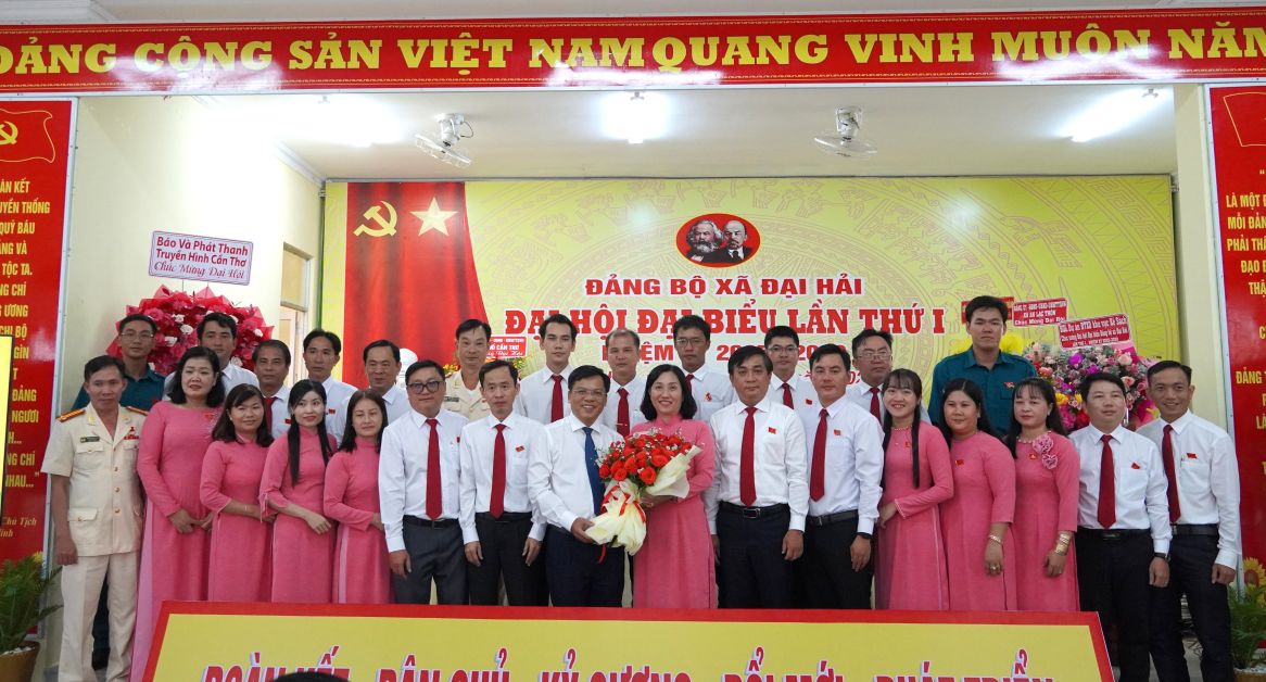 Ban chấp hành Đảng bộ xã Đại Hải nhiệm kỳ 2025 - 2030. Ảnh: Phương Anh