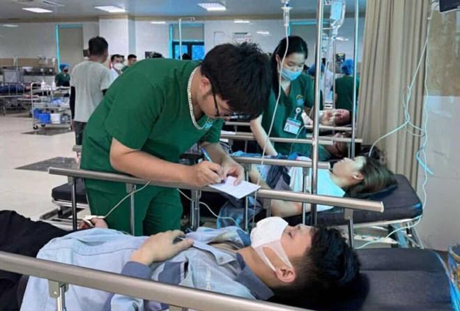 16 công nhân ở Tuyên Quang nhập viện sau khi ăn bữa trưa tại công ty