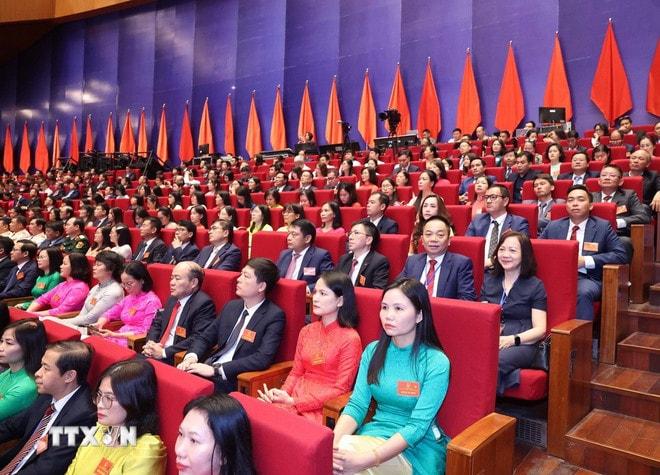 Các đại biểu dự Lễ kỷ niệm 80 năm thành lập Chính phủ. (Ảnh: TTXVN) ttxvn-thanh-lap-chinh-phu.jpg