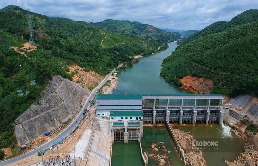 Hồ thủy điện Phúc Long. Ảnh: Văn Đức