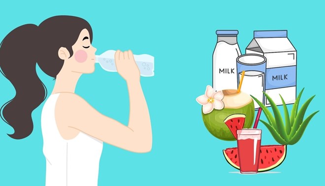 7 loại đồ uống lành mạnh và bổ sung nước trong thời điểm nắng nóng