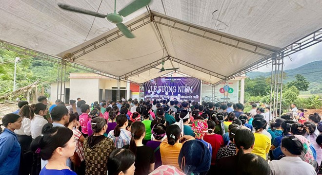 Tổ chức lễ tưởng niệm một năm ngày mất của 67 nạn nhân Làng Nủ