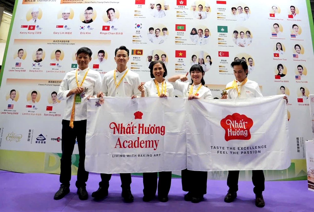 Đội tuyển Đầu bếp Việt Nam tỏa sáng tại Asian Pastry Young Chefs Challenge 2025 - ảnh 4