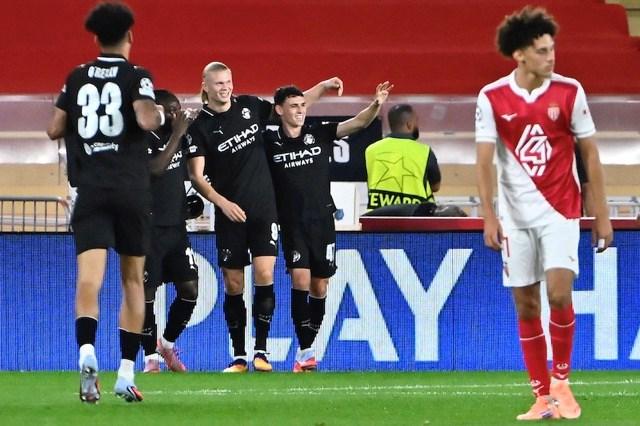 Hiệu suất ghi bàn của Haaland tại Man City là vô cùng đáng nể. Ảnh: AFP