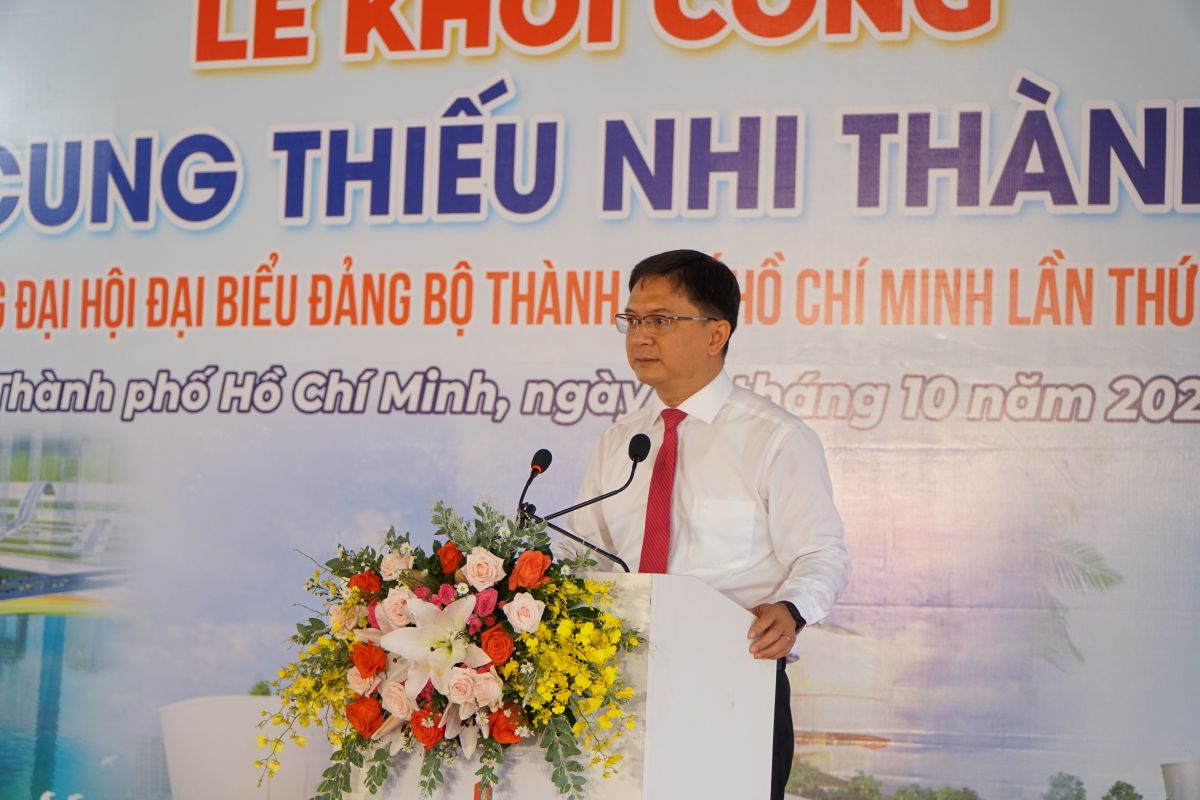 Ông Nguyễn Mạnh Cường - Ủy viên Ban Thường vụ Thành ủy, Phó Chủ tịch UBND TPHCM. Ảnh: Thanh Chân