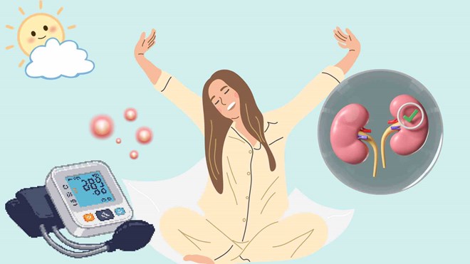 5 dấu hiệu của cơ thể vào buổi sáng cho thấy thận khỏe mạnh