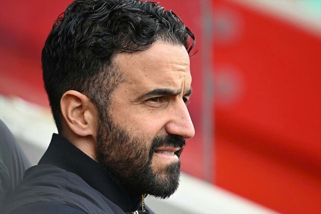 Vị trí của Maguire tại Man United lúc này là không chắc chắn.  Ảnh: AFP