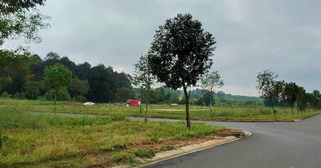 Lực lượng chức năng đang tích cực tìm kiếm nạn nhân. Ảnh: Bạn đọc cung cấp
