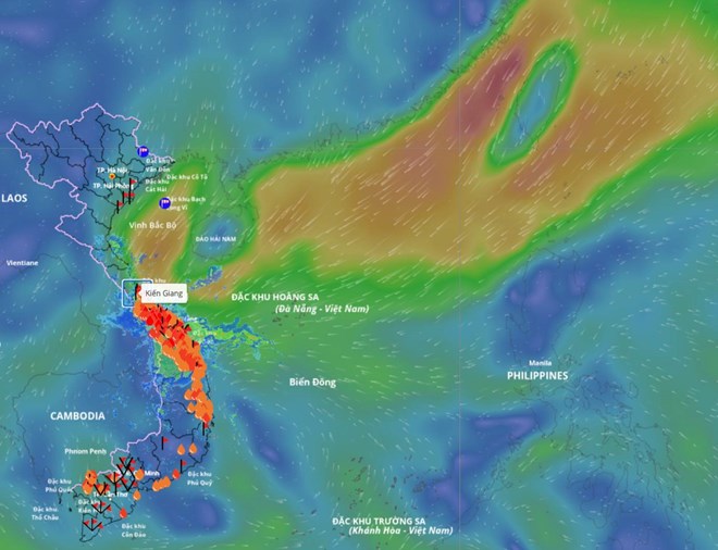 Dự báo diễn biến thời tiết xấu 2 ngày tới do không khí lạnh