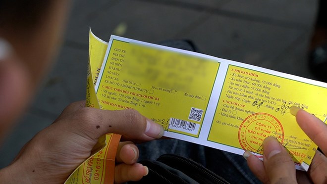 Nhiều người có tâm lý mua bảo hiểm xe máy chỉ để đối phó