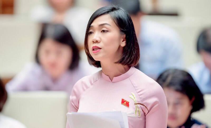 Đại biểu Quốc hội Trịnh Tú Anh. Ảnh: Quochoi.vn