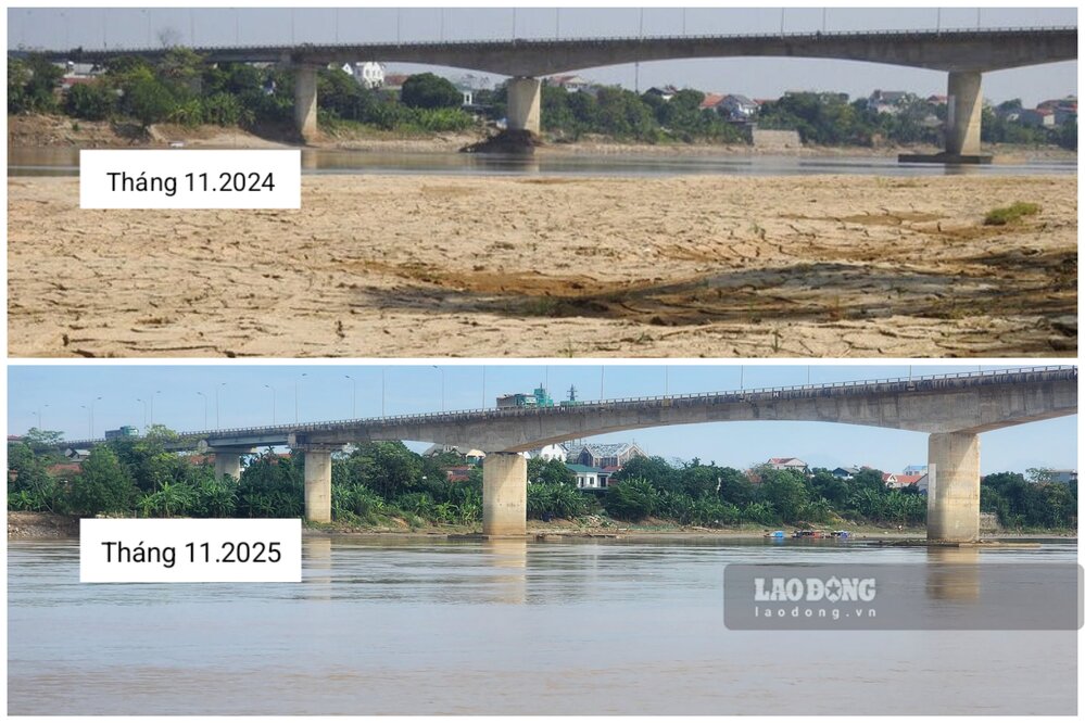 Khu vực cầu Ngọc Tháp. Ảnh: Tô Công.