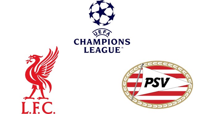 Dự đoán tỉ số bóng đá Liverpool vs PSV tại Champions League