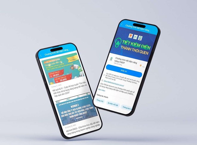 Ra mắt kênh Zalo VNEEP3, lan tỏa thông điệp tiết kiệm năng lượng