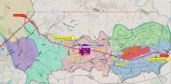 Chốt thời điểm khởi công tuyến đường kết nối sân bay Gia Bình với Hà Nội