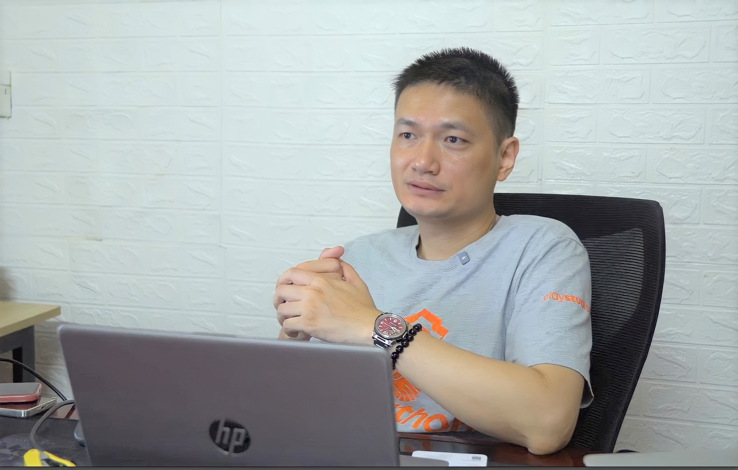 Anh Trần Văn Nam, Giám đốc Công ty TNHH MTV Cổng Xanh chia sẻ về sự tiện ích của MISA Lending