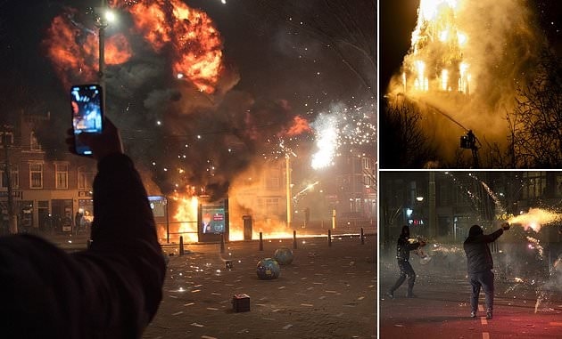 hoa hoạn, pháo hoa ở châu Âu