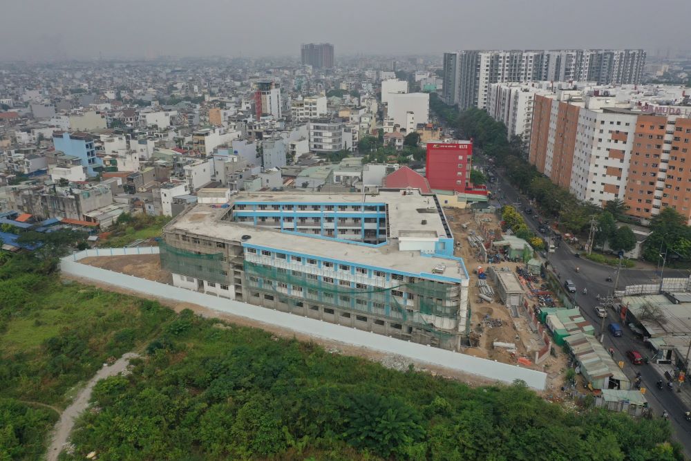 Theo kế hoạch, công trình dự kiến hoàn thành và đưa vào sử dụng trong quý I.2026. Ảnh: Anh Tú