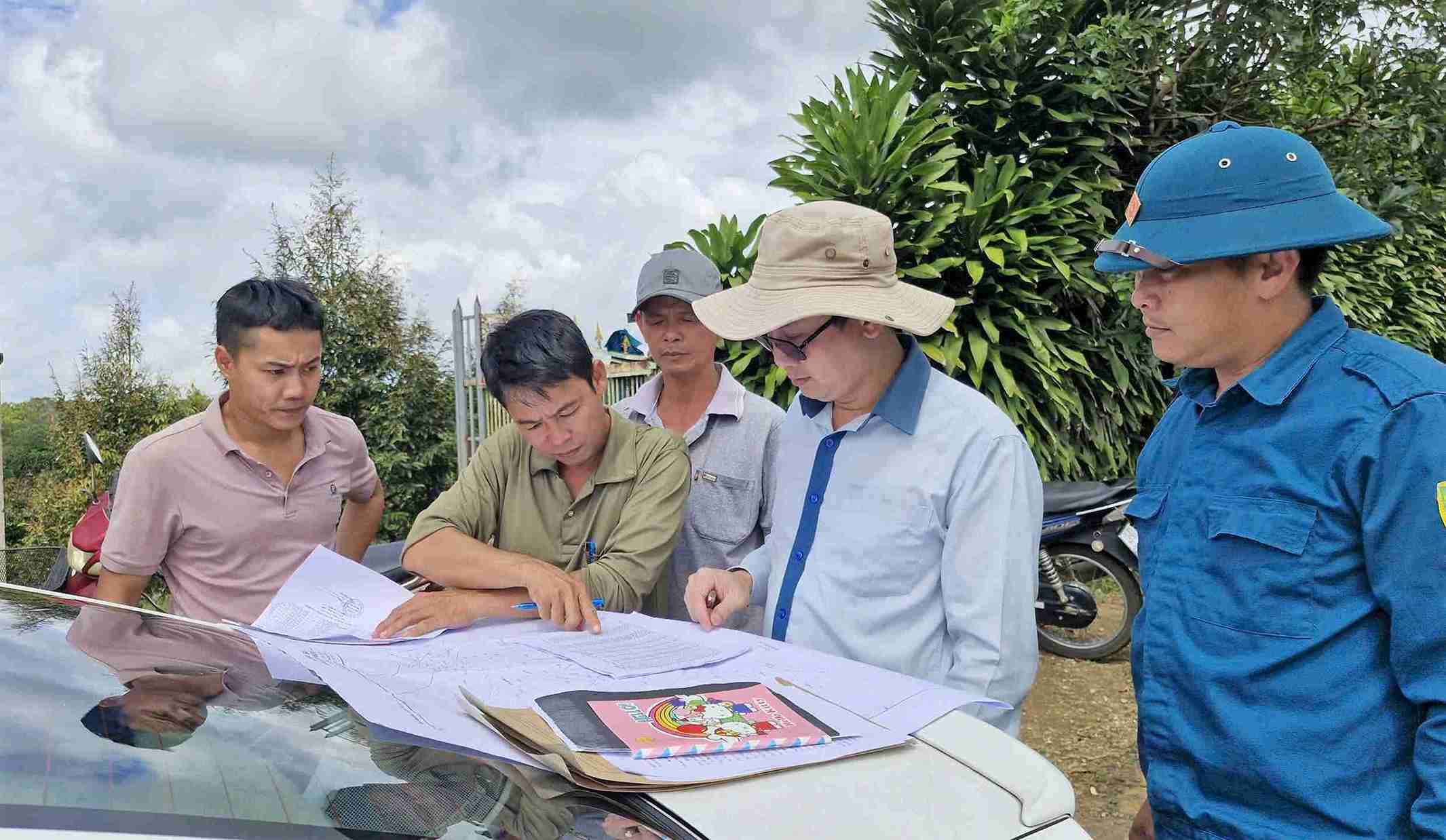 Lâm Đồng đang tập trung đẩy nhanh tiến độ giải phóng mặt bằng cao tốc Tân Phú - Bảo Lộc. Ảnh: Phúc Khánh