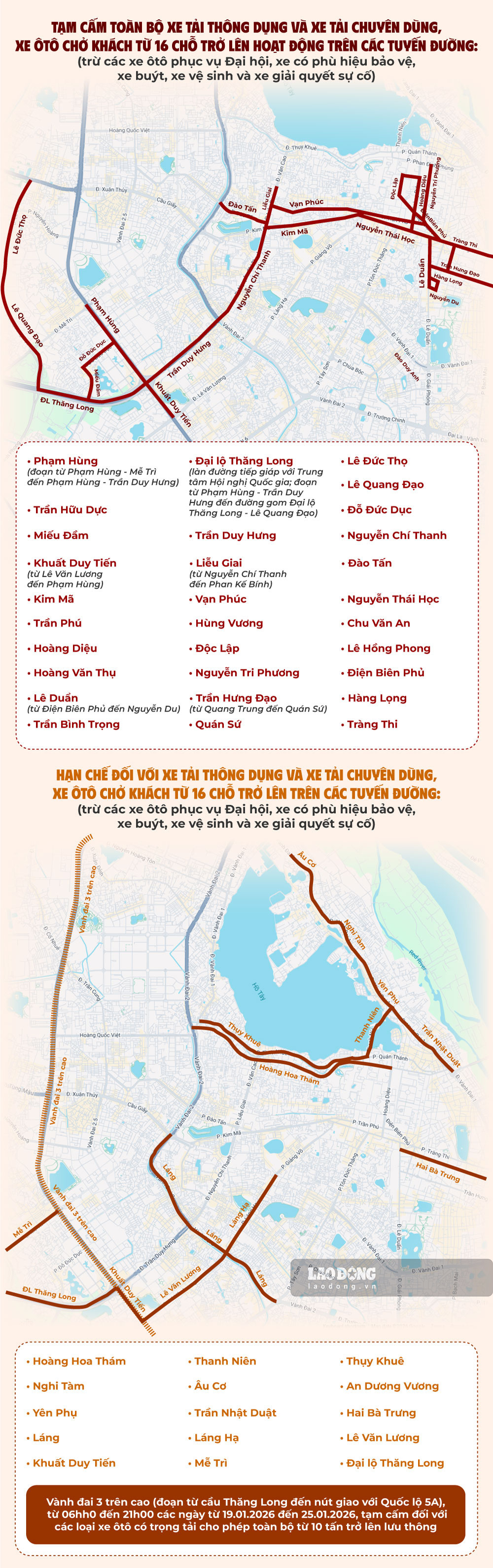 Hà Nội tổ chức cấm đường,