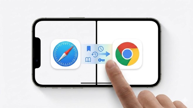 Chrome trên iOS sắp cho phép nhập dữ liệu Safari trực tiếp trên iPhone