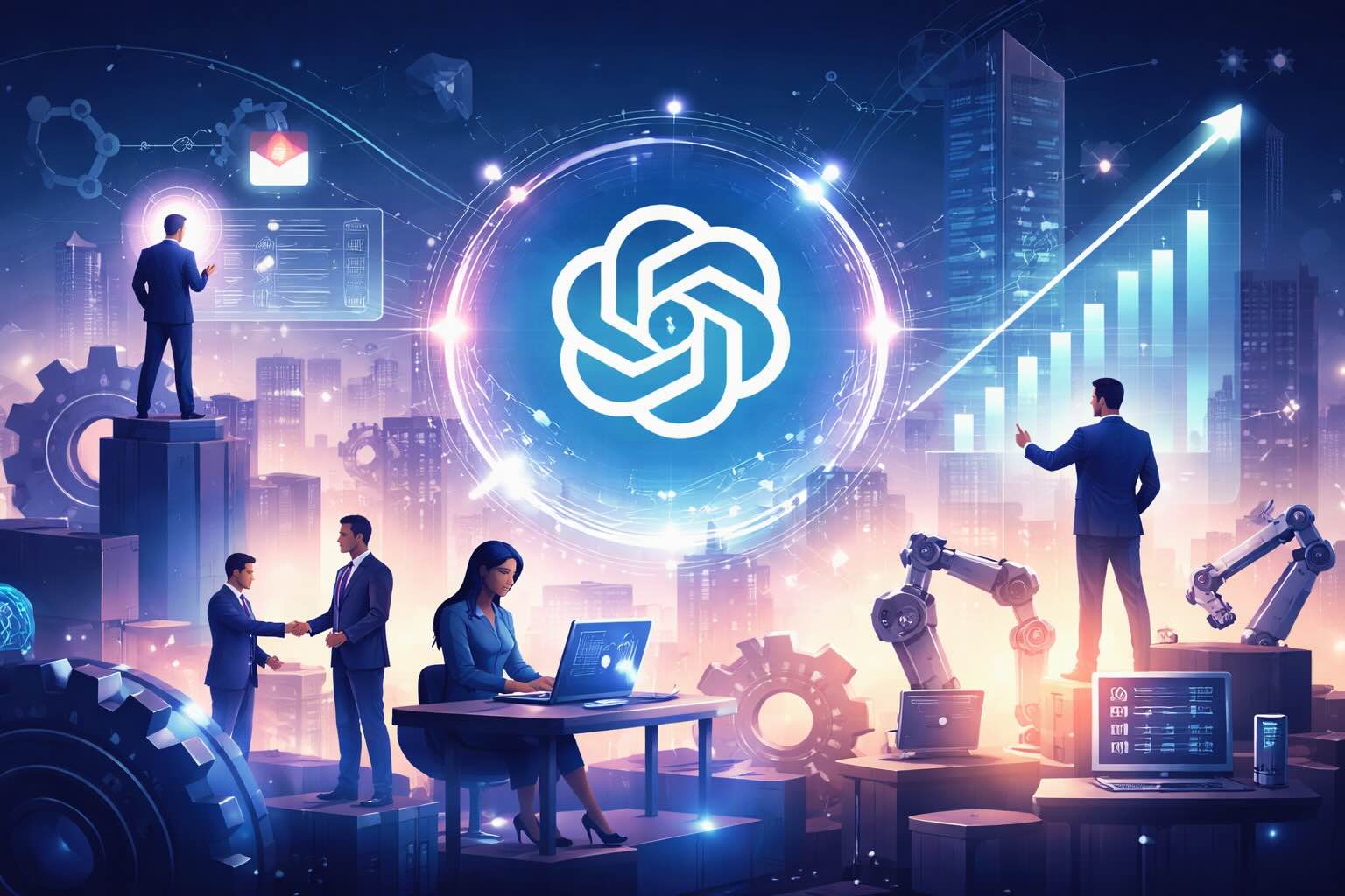 Công ty vận hành chế độ thoại của ChatGPT gọi vốn thành công 100 triệu USD. Đồ họa: AI