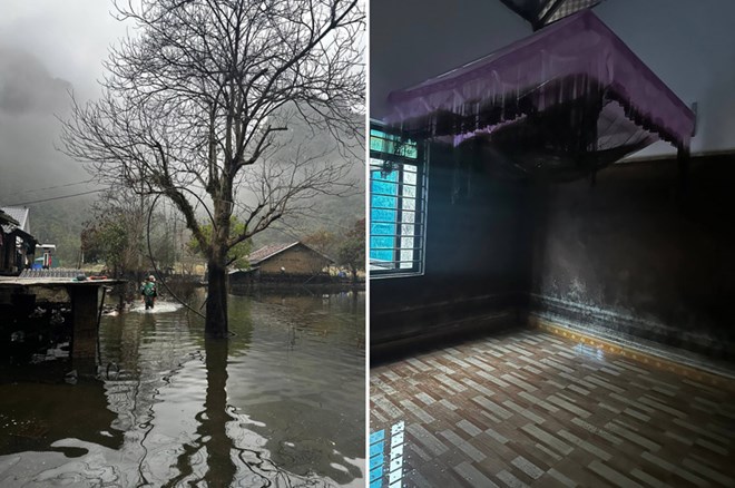 Bị nước lũ bao vây 4 tháng, xóm nhỏ Lũng Phầy ở Cao Bằng xác xơ