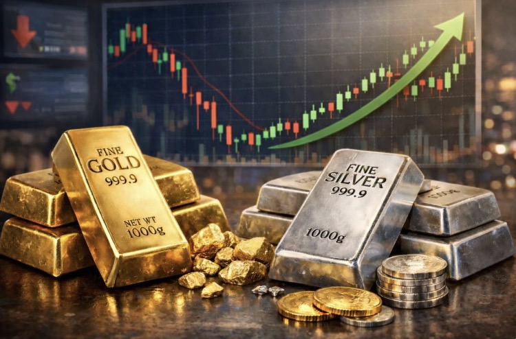 Giá vàng và bạc biến động mạnh trong bối cảnh thị trường toàn cầu chịu tác động từ nhiều yếu tố kinh tế và địa chính trị. Ảnh: Phan Anh
