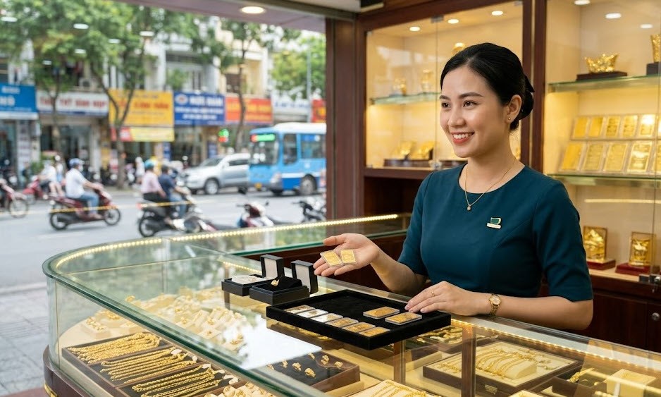 Giá vàng hôm nay 4.3: Vàng thế giới lao dốc, SJC giảm mạnh - ảnh 1