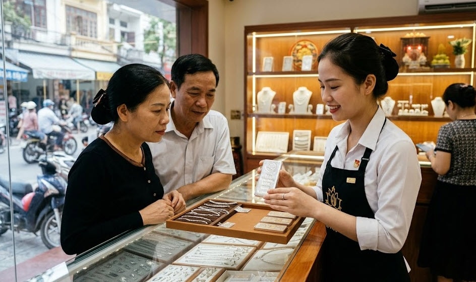 Giá bạc sáng ngày 12-3-2026 - Ảnh minh họa